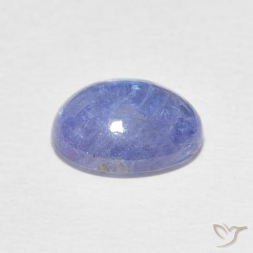 Tanzanita Azul profundo Natural 3.32ct, oval, Transparente