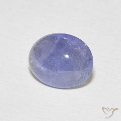 Tanzanita Azul Violeta Intenso Natural 2.03ct, oval, Transparente