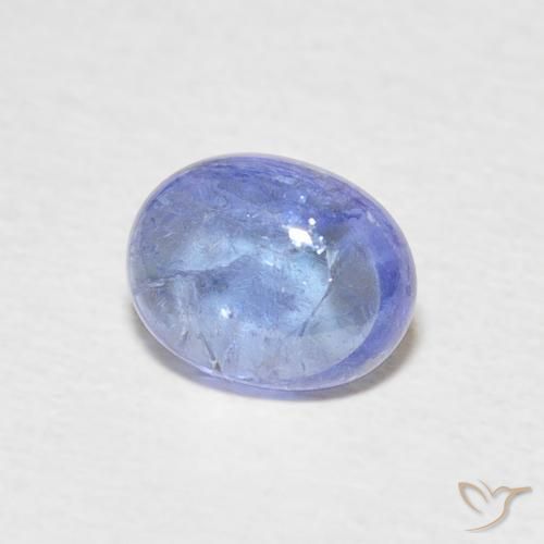 Tanzanita Azul profundo Natural 1.57ct, oval, Transparente