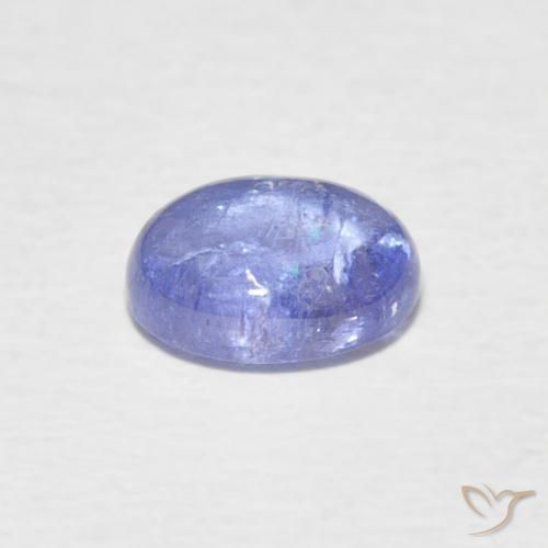Tanzanita Azul profundo Natural 1.57ct, oval, Transparente