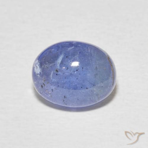 3.21ct Natural Azul Violeta Intenso Tanzanita, oval, Translúcido