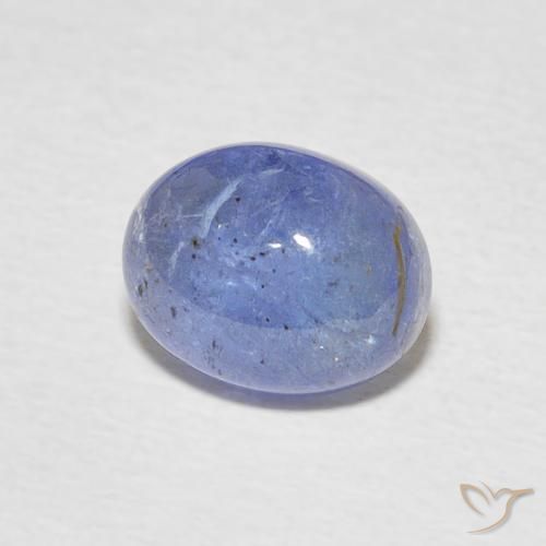 Tanzanita Azul Violeta Intenso Natural 3.21ct, oval, Translúcido