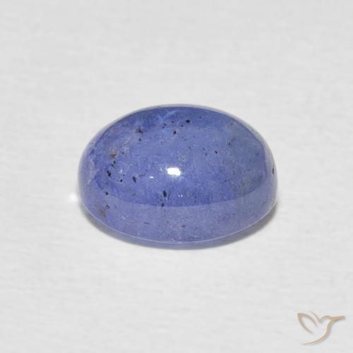 Tanzanita Azul Violeta Intenso Natural 3.21ct, oval, Translúcido