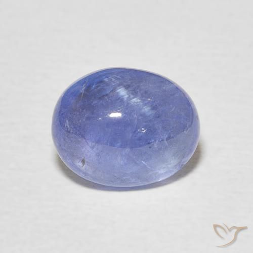 3.56ct Natural Azul Violeta Intenso Tanzanita, oval, Transparente