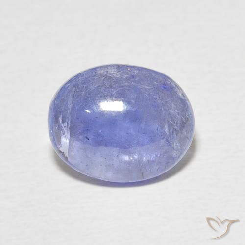3.09ct Natural Azul Violeta Intenso Tanzanita, oval, Transparente