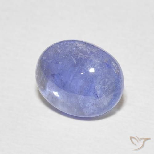 Tanzanita Azul Violeta Intenso Natural 3.09ct, oval, Transparente