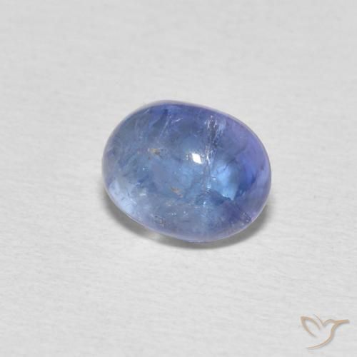 Tanzanita Azul claro Natural 1.80ct, oval, Transparente