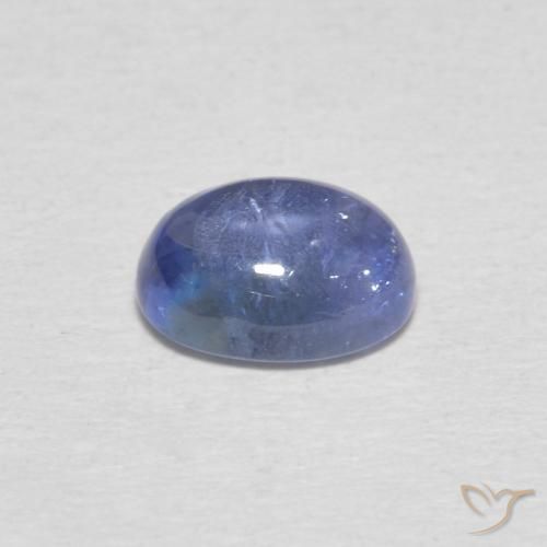 Tanzanita Azul Violeta Claro Natural 1.76ct, oval, Transparente