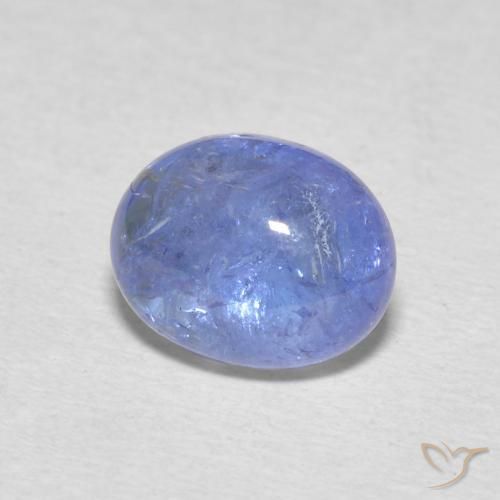 Tanzanita Azul claro Natural 2.86ct, oval, Transparente