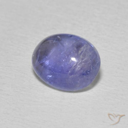 Tanzanita Azul Violeta Intenso Natural 2.89ct, oval, Transparente
