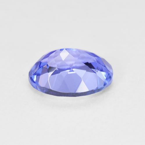 Tanzanita azul violeta profundo natural 2,00ct, corte oval, VVS