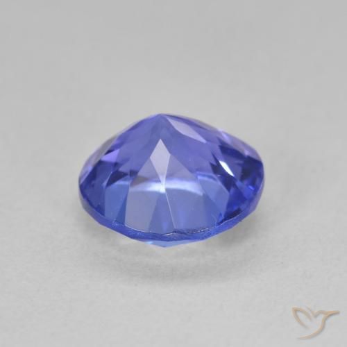 Tanzanita Azul Violeta Intenso Natural 2.17ct, Redondo, VVS