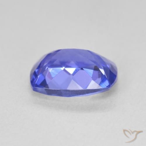 Tanzanita Azul profundo Natural 2.04ct, Almofada, VVS