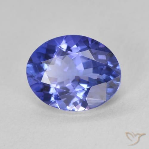 Tanzanita Azul Violeta Profundo Natural 2.14ct, oval, VVS