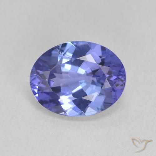1.95ct Natural Azul Violeta Intenso Tanzanita, oval, VVS-VS