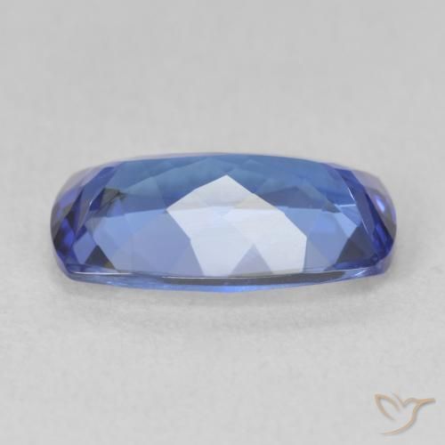 Tanzanita Azul Natural 2.88ct, Almofada, VVS