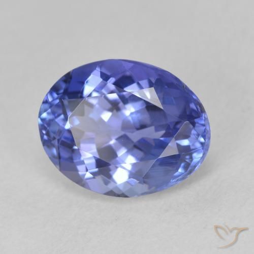 Tanzanita Azul Roxo Profundo Natural 2.91ct, oval, VVS