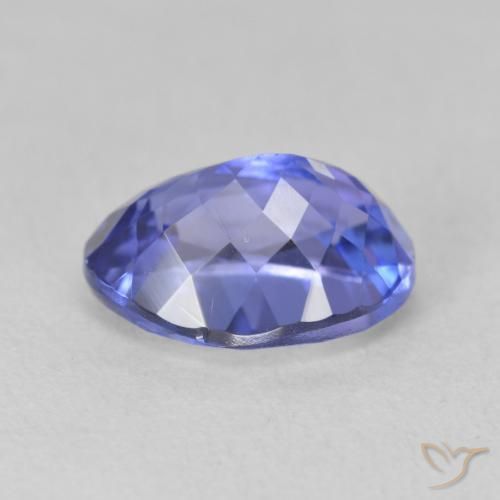 Tanzanita Azul Roxo Profundo Natural 2.91ct, oval, VVS