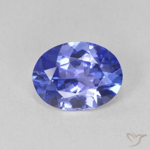 1.54ct Natural Azul Violeta Intenso Tanzanita, oval, VVS