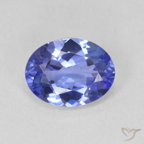 1.88ct Natural Azul Tanzanita, oval, VVS