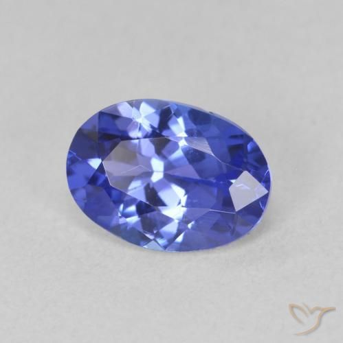 Tanzanita Azul Violeta Profundo Natural 1.33ct, oval, VVS