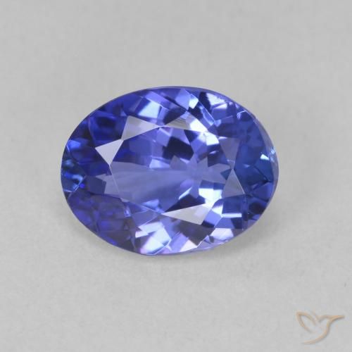 1.88ct Natural Azul Violeta Profundo Tanzanita, oval, VVS