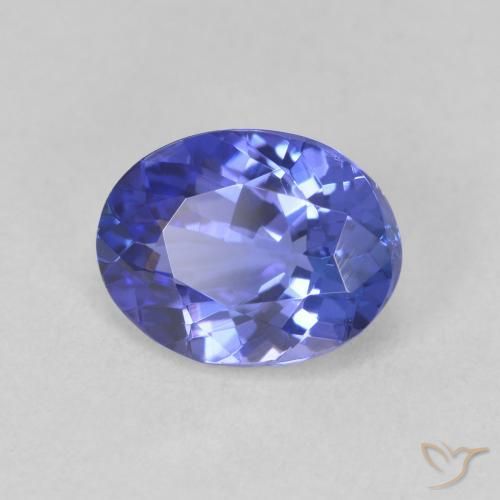 Tanzanita Azul Violeta Profundo Natural 1.88ct, oval, VVS