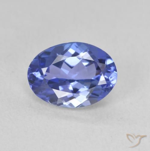 1.60ct Natural Azul Violeta Profundo Tanzanita, oval, VVS