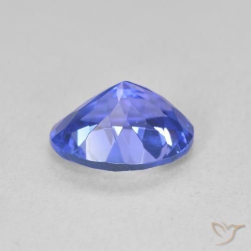 Tanzanita Azul Violeta Profundo Natural 1.63ct, oval, VVS