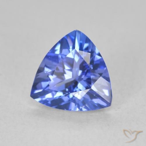Tanzanita Azul Violeta Profundo Natural 1.30ct, Trilhão, VVS