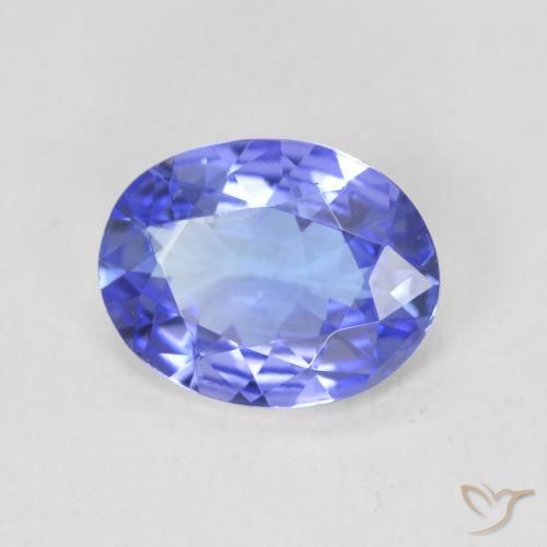 Tanzanita Azul Violeta Profundo Natural 1.61ct, oval, VVS