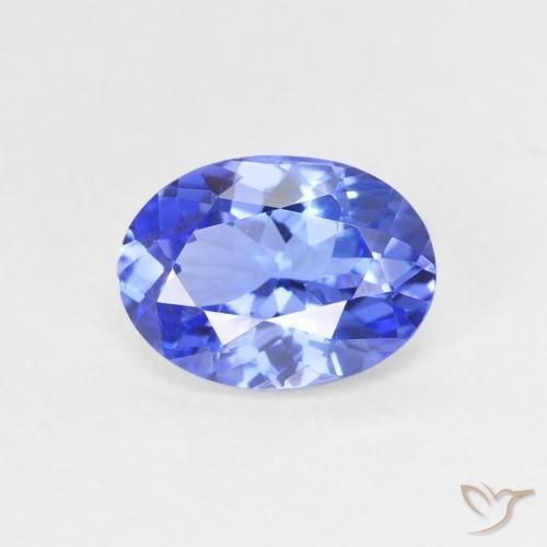 1.31ct Natural Azul Violeta Profundo Tanzanita, oval, VVS