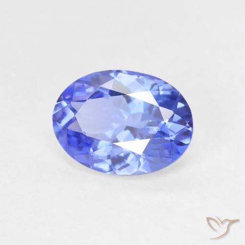 Tanzanita Azul Violeta Profundo Natural 1.31ct, oval, VVS