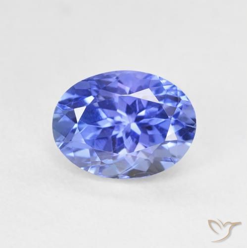 1.69ct Natural Azul Violeta Profundo Tanzanita, oval, VVS