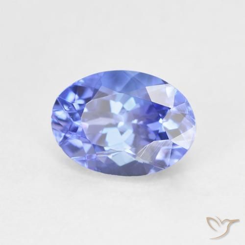Tanzanita Azul Violeta Profundo Natural 1.64ct, oval, VVS
