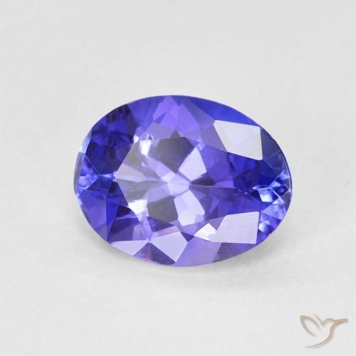 Tanzanita Azul Violeta Intenso Natural 1.86ct, oval, VVS