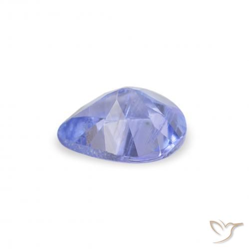 Tanzanita Pastel Azul Natural 0.31ct, Formato de pêra, VS