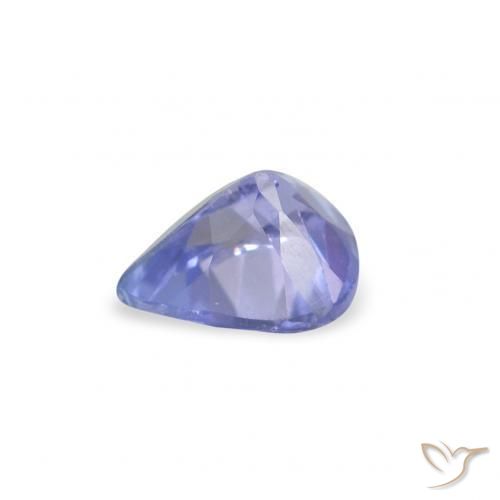 Tanzanita Azul claro Natural 0.30ct, Formato de pêra, VS