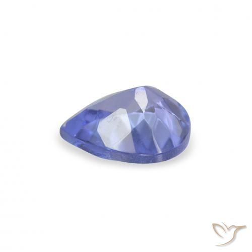 Tanzanita Azul Natural 0.35ct, Formato de pêra, VS