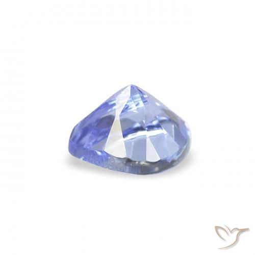 Tanzanita Pastel Azul Natural 0.40ct, Formato de pêra, VS