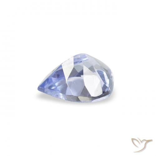 Tanzanita Pastel Azul Natural 0.31ct, Formato de pêra, VS