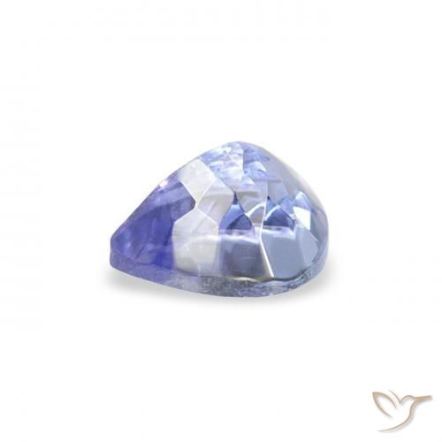 Tanzanita Azul profundo Natural 0.43ct, Formato de pêra, VS