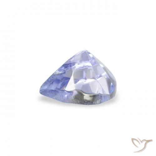 Tanzanita Pastel Azul Natural 0.37ct, Formato de pêra, VS