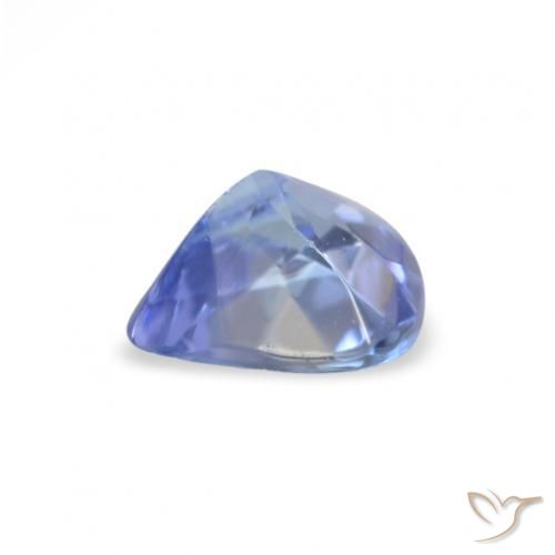 Tanzanita Pastel Azul Natural 0.34ct, Formato de pêra, VS