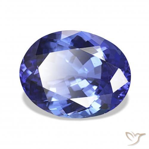 Tanzanita Violeta Azul Natural 4.80ct, oval, IF
