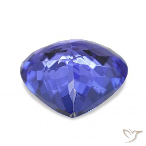 Tanzanita Azul Violeta Profundo Natural 4.80ct, Formato de pêra, VVS