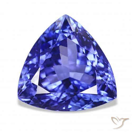 Tanzanita Violeta Azul Natural 4.73ct, Trilhão, IF