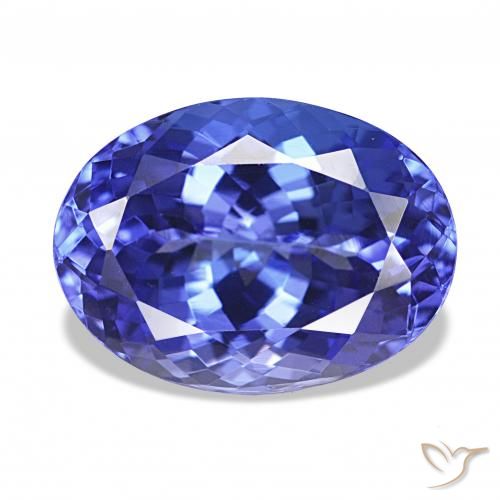 4.75ct Azul Roxo Profundo Tanzanita, oval, VVS