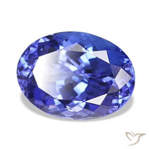 Tanzanita Azul Roxo Profundo Natural 4.75ct, oval, VVS