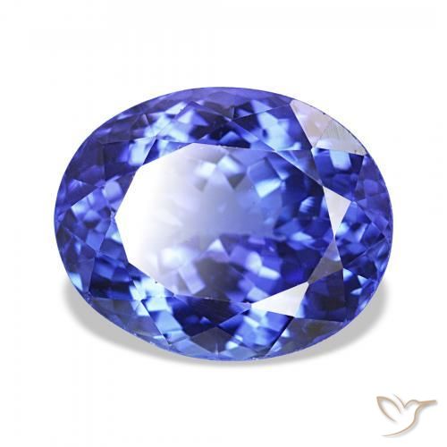 Tanzanita Azul Roxo Profundo Natural 4.87ct, oval, VVS